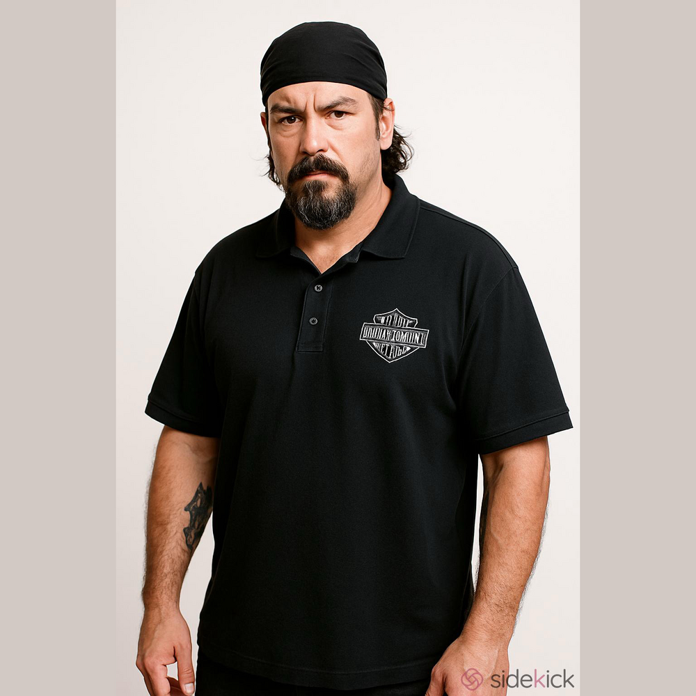 Harley-Davidson Men's Black Polo Shirt 3XL Short Sleeve Casual